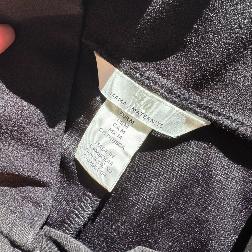 Maternity - H&M Elegant Black Pants (M)
